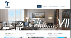 Desktop Screenshot of grupothomas.com